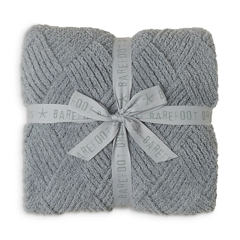 Barefoot Dreams Cozychic Diamond Weave Blanket