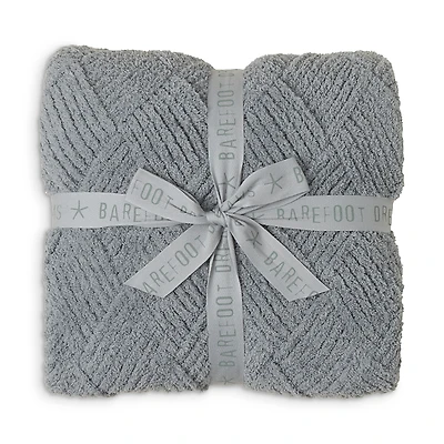 Barefoot Dreams Cozychic Diamond Weave Blanket