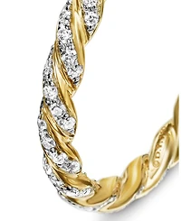 Paveflex Ring with Diamonds 18K Gold