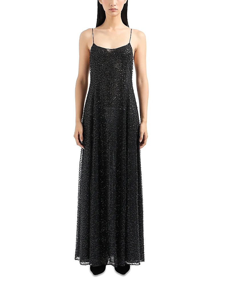 Emporio Armani Sequined Gown
