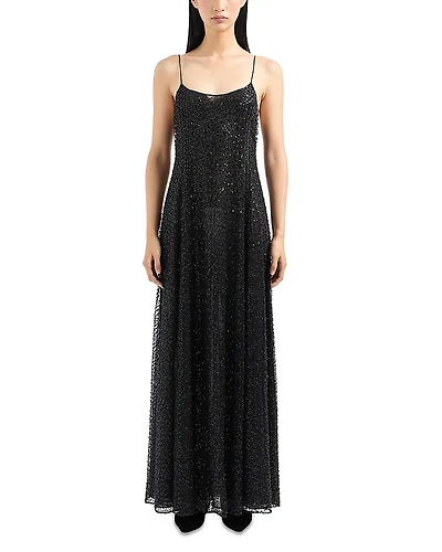 Emporio Armani Sequined Gown