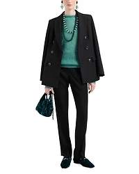 Full Ribbed High Neck Sweater