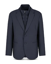 Travel Essentials Blazer with Detachable Padded Dickie Jacket