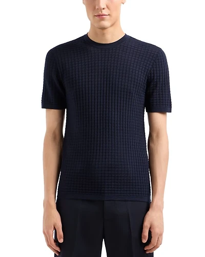 Square Jacquard Tee