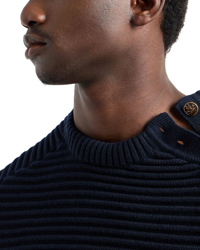 Striped Crewneck Sweater