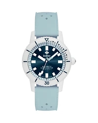 Ceramic Compression Diver Automatic Rubber Strap Watch