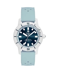 Zodiac Ceramic Compression Diver Automatic Rubber Strap Watch