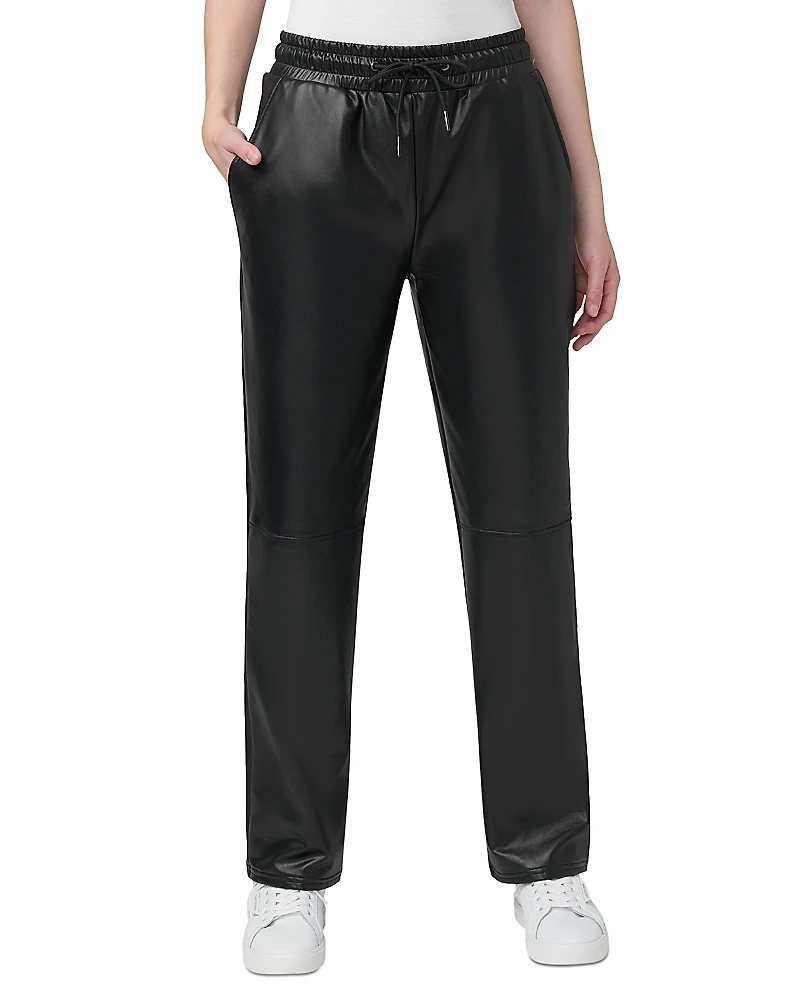 Hue Faux Leather Pants