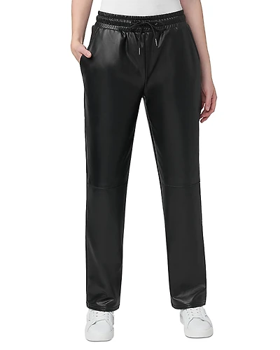 Hue Faux Leather Pants
