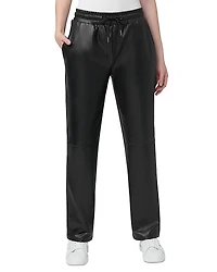Hue Faux Leather Pants