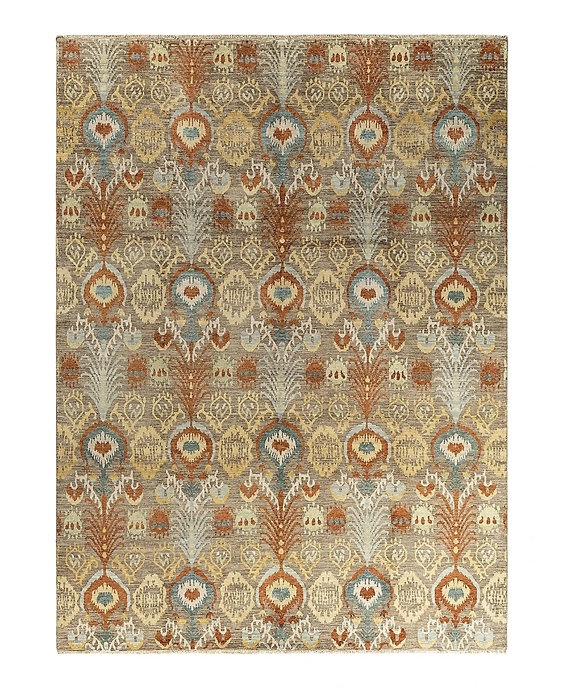 Bloomingdale's Indo Ikat M6137 Area Rug, 9' x 12'1