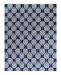 Bloomingdale's Indo Floral M7072 Area Rug, 9'1 x 11'8