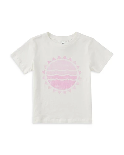Sol Angeles Girls' Marlow Cotton Waves Graphic Tee - Little Kid, Big Kid