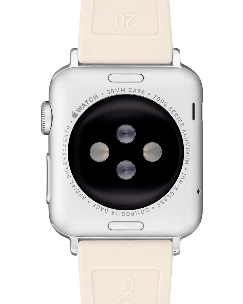 Apple Watch® Chalk Floral Print Silicone Strap, 38/40/41mm