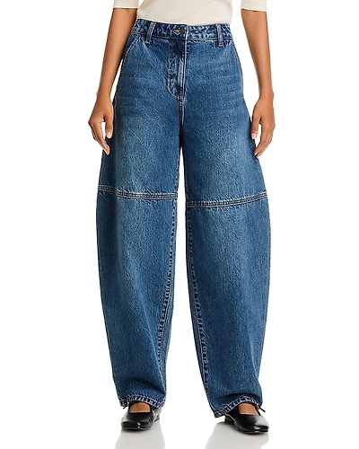 Co High Rise Barrel Jeans