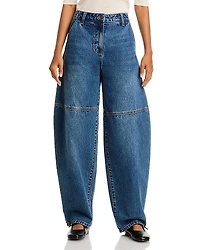 Co High Rise Barrel Jeans
