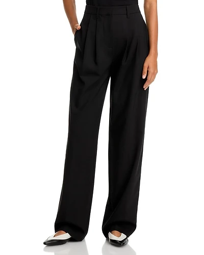 Pleated Pants