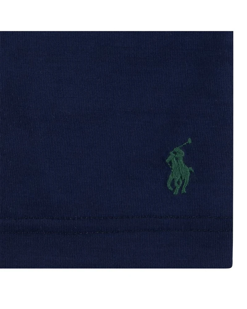 Boys' Long Sleeve Tee & Woven Pants Sleepwear Set - Little Kid