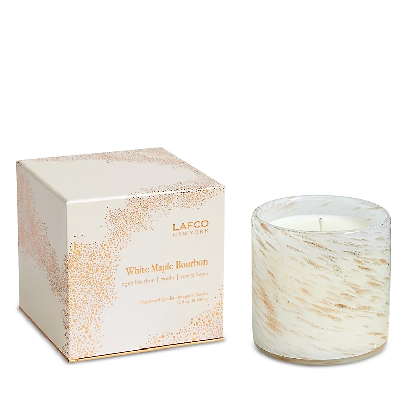Lafco White Maple Bourbon Signature Candle, 15.5 oz.