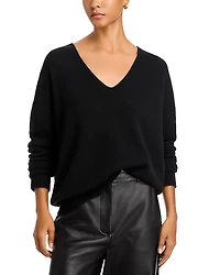 Co Cashmere V Neck Sweater