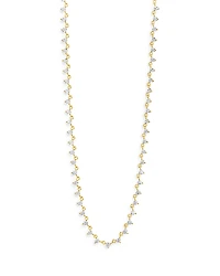 Sterling Forever Brigid Cubic Zirconia Tennis Necklace