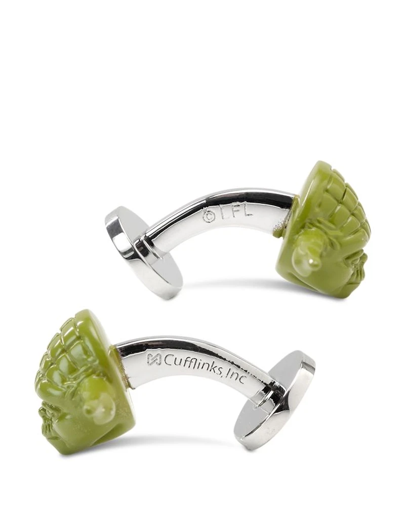 3D Yoda Cufflinks