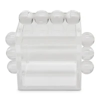 Tizo Lucite Bubble Design Box with Lid