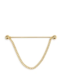 Stainless Steel Gold Chain Collar Bar