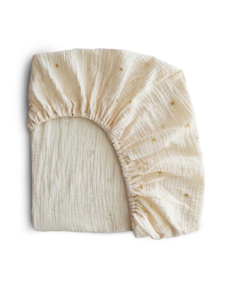 Extra Soft Muslin Crib Sheet
