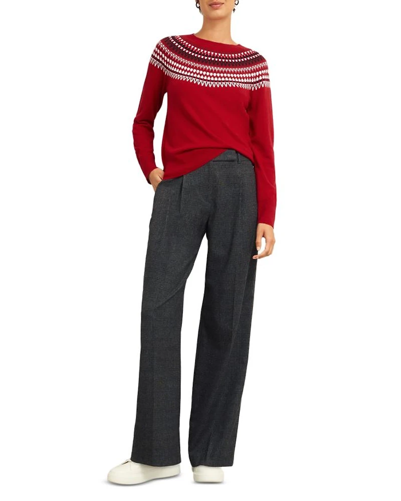 Greta Fairisle Sweater
