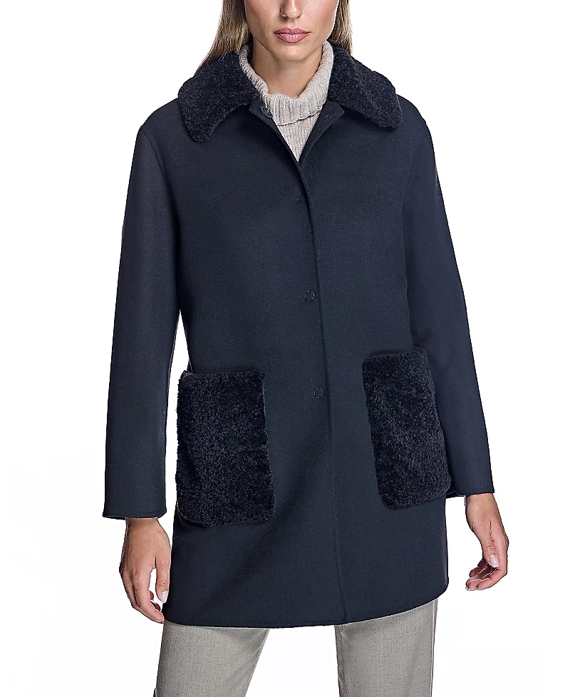 Maximilian Woolblend Walking Coat