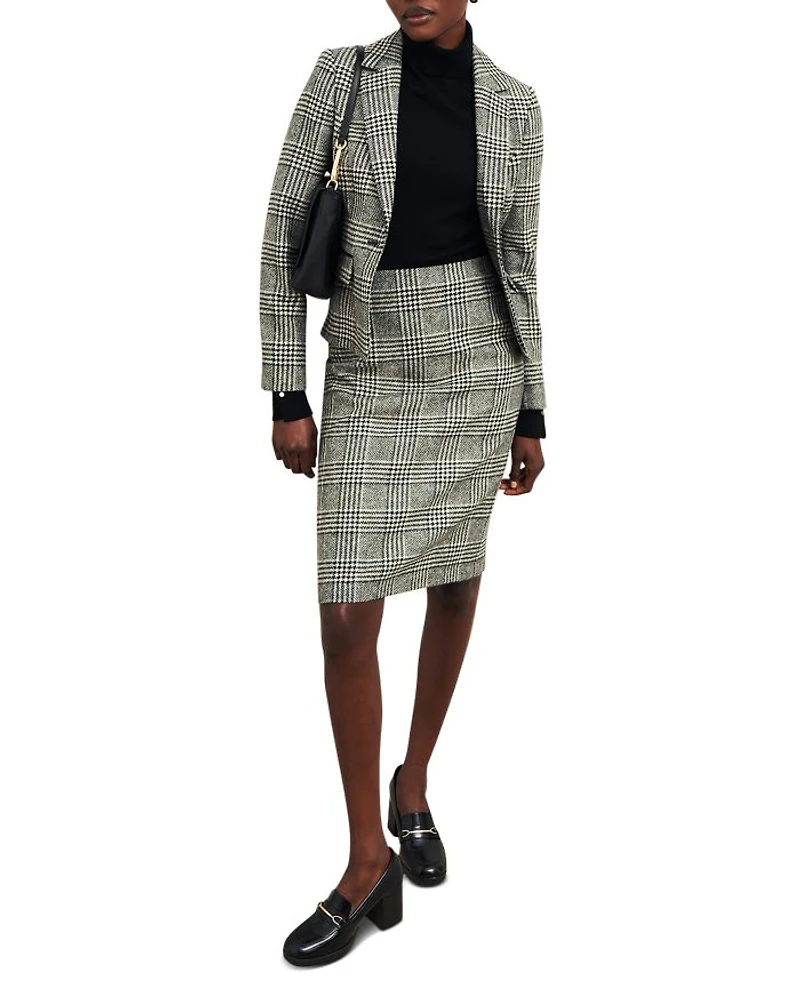 Brea Plaid Blazer