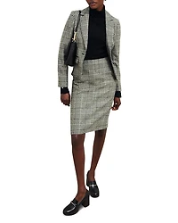 Brea Plaid Blazer