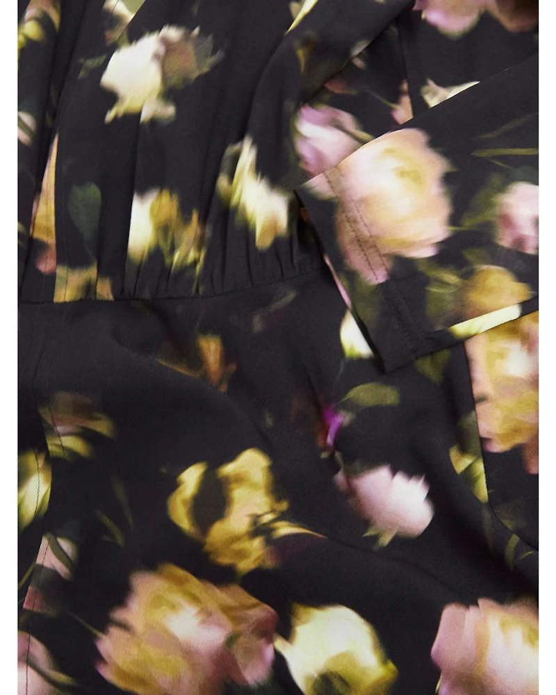 Windermere Printed Silk Blend Dress