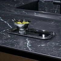 Striations Cocktail Picks Holder, Set of 4