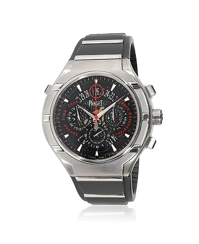 Pre-Owned Piaget Ss/Titanium Polo FortyFive Watch GOA34002 48.30 mm