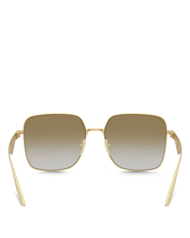 Lace Square Sunglasses, 57mm