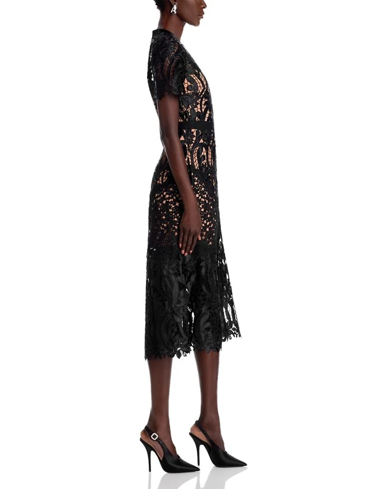 Lace Midi Dress