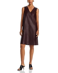 Kobi Halperin Graylen Faux Leather Shift Dress