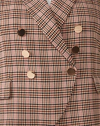 Plus Penelope Plaid Double Breasted Blazer