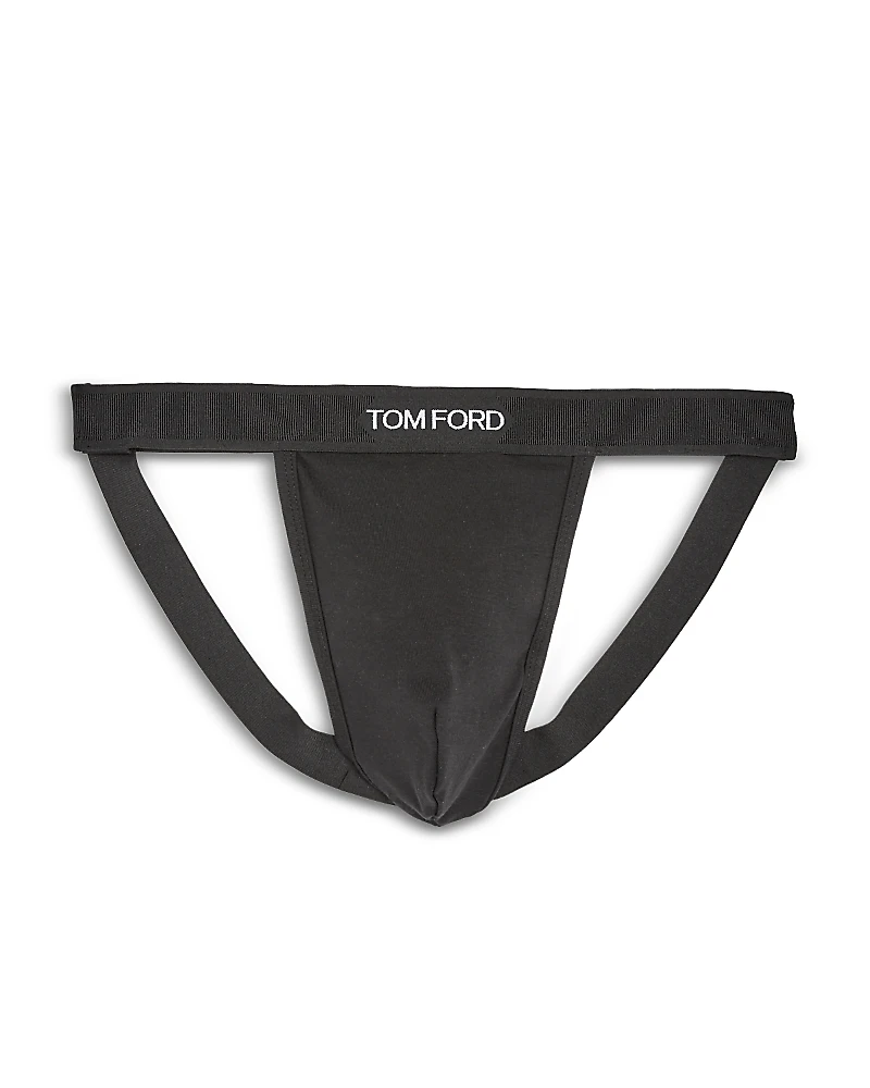 Tom Ford Cotton Blend Regular Fit Jock Strap