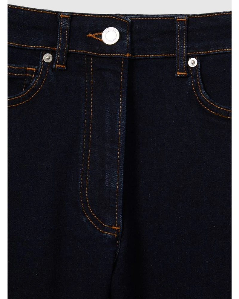 Hattie High Rise Skinny Jeans Dark Blue