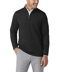 Mizzen+Main Kpi Quarter Zip Heather Sweater