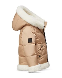 Baby Boys' & Girls' Matte Blizzard Quilted Fleece Lined Down Jacket