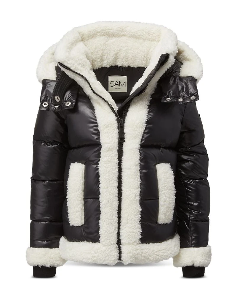Girls' Carmen Hooded Down Jacket - Big Kid