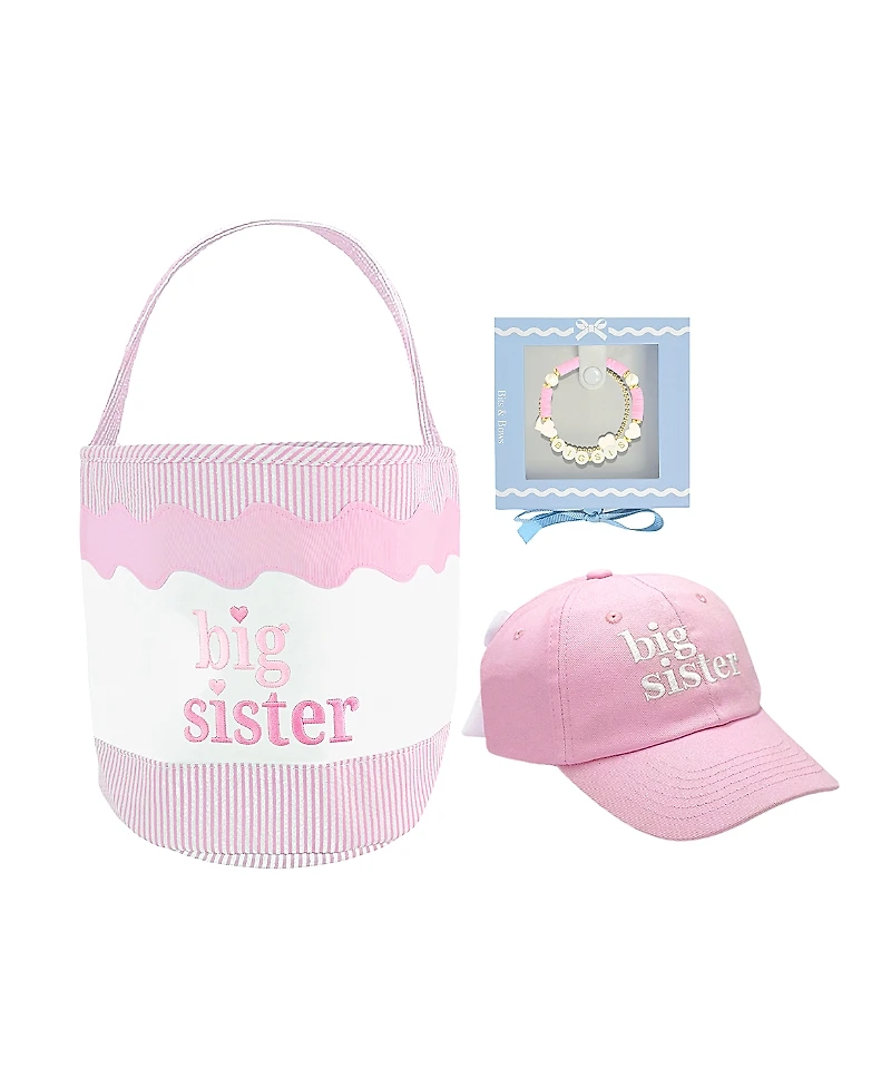 Bits & Bows Girls' Big Sister Gift Set - Little Kid, Big Kid