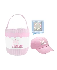 Bits & Bows Girls' Big Sister Gift Set - Little Kid, Big Kid