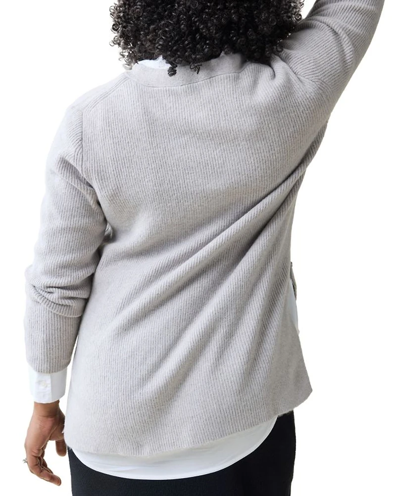 Maternity Side Zip Sweater