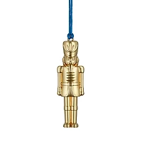 Waterford Christmas Nutcracker Gold Tone Ornament