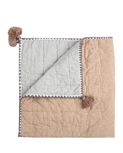 Ezra Copper Quilted Blanket - Ages 0-36 Months
